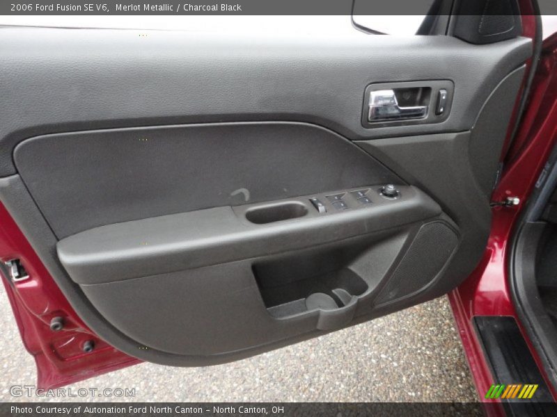 Merlot Metallic / Charcoal Black 2006 Ford Fusion SE V6
