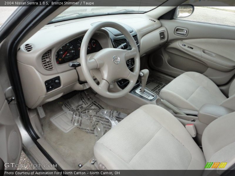 Bronze Shimmer / Taupe 2004 Nissan Sentra 1.8 S