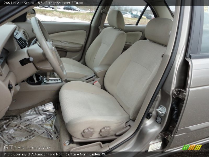 Bronze Shimmer / Taupe 2004 Nissan Sentra 1.8 S
