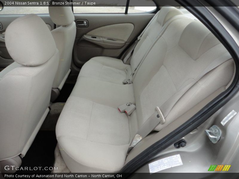 Bronze Shimmer / Taupe 2004 Nissan Sentra 1.8 S