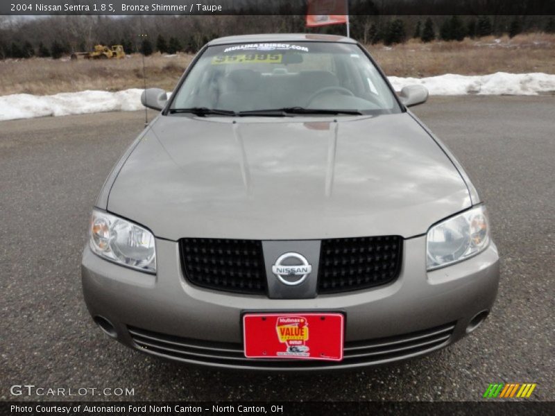 Bronze Shimmer / Taupe 2004 Nissan Sentra 1.8 S