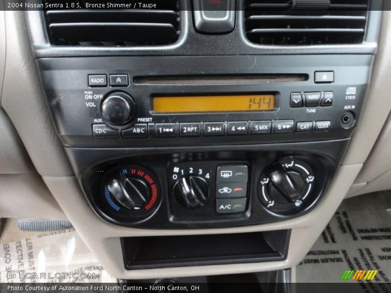 Bronze Shimmer / Taupe 2004 Nissan Sentra 1.8 S