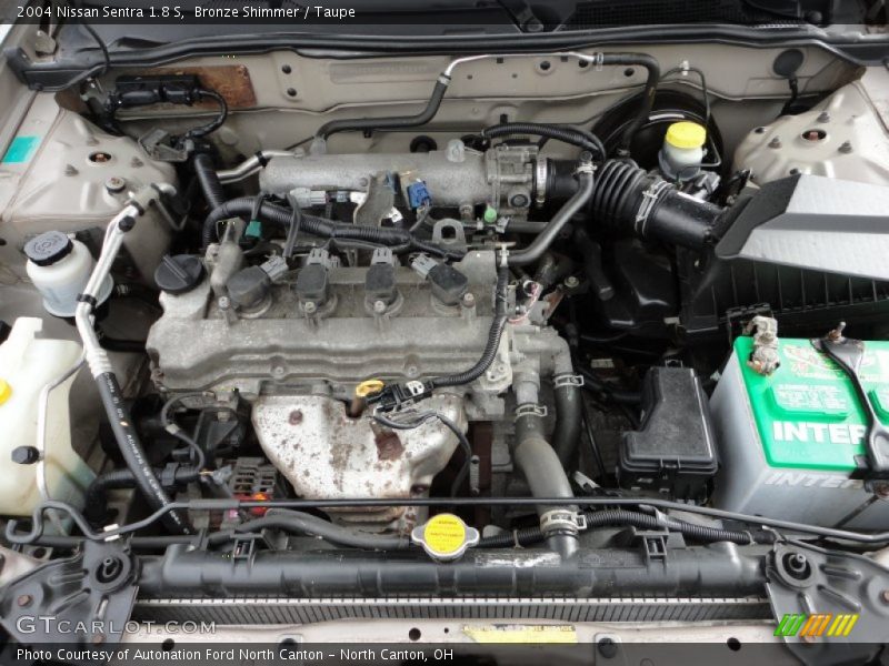 Bronze Shimmer / Taupe 2004 Nissan Sentra 1.8 S