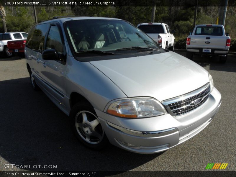 Silver Frost Metallic / Medium Graphite 2000 Ford Windstar SEL