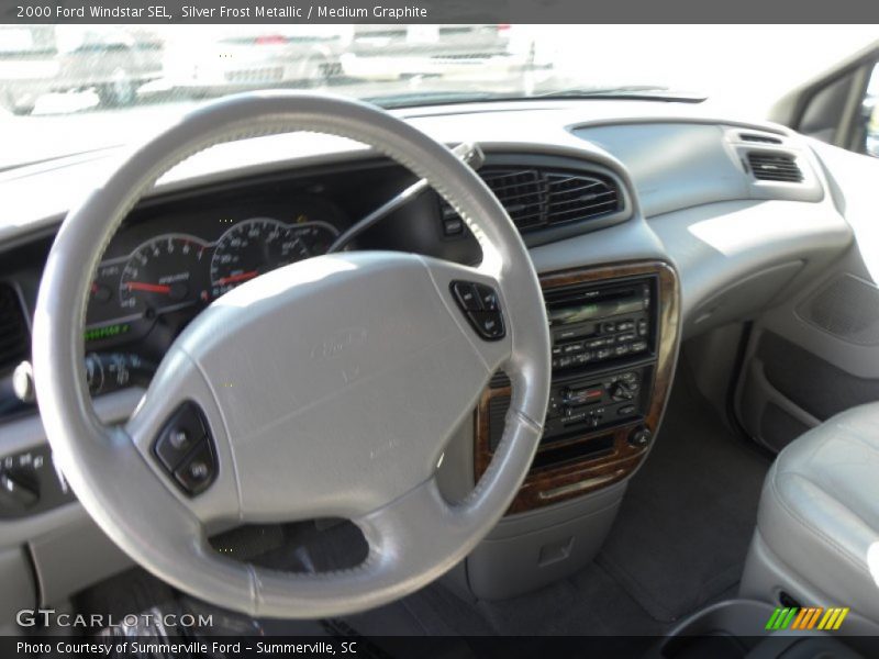 Silver Frost Metallic / Medium Graphite 2000 Ford Windstar SEL