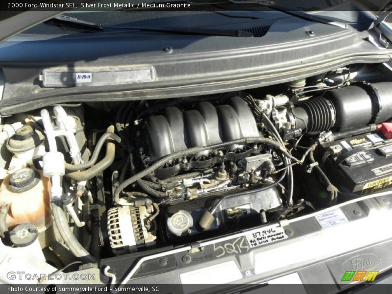  2000 Windstar SEL Engine - 3.8 Liter OHV 12-Valve V6