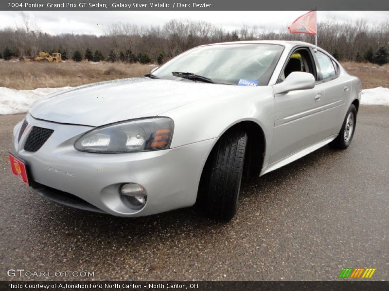 Galaxy Silver Metallic / Dark Pewter 2004 Pontiac Grand Prix GT Sedan