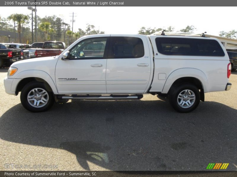 Natural White / Light Charcoal 2006 Toyota Tundra SR5 Double Cab