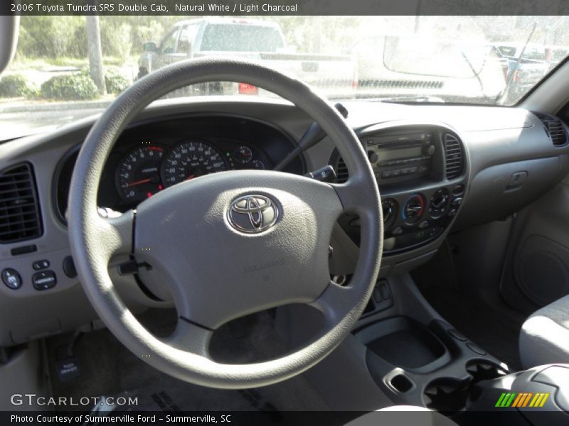 Natural White / Light Charcoal 2006 Toyota Tundra SR5 Double Cab