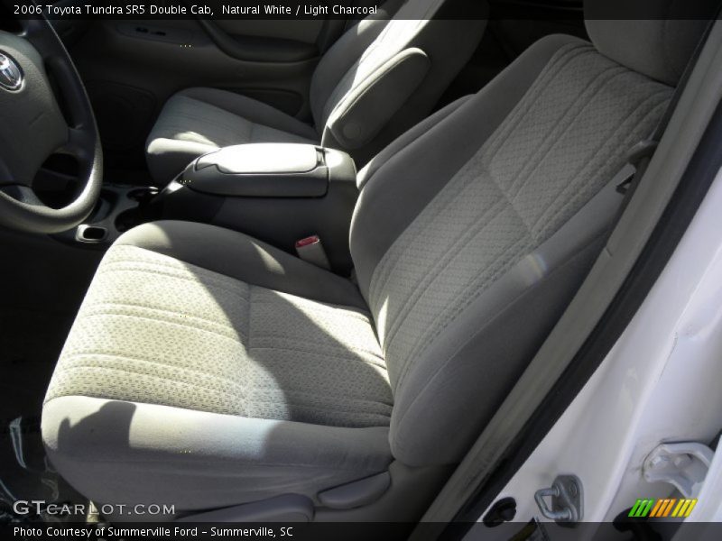 Natural White / Light Charcoal 2006 Toyota Tundra SR5 Double Cab