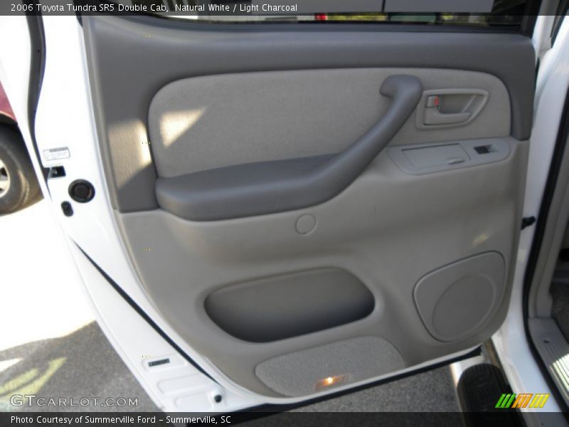 Natural White / Light Charcoal 2006 Toyota Tundra SR5 Double Cab