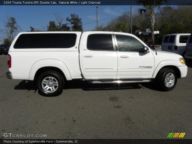 Natural White / Light Charcoal 2006 Toyota Tundra SR5 Double Cab