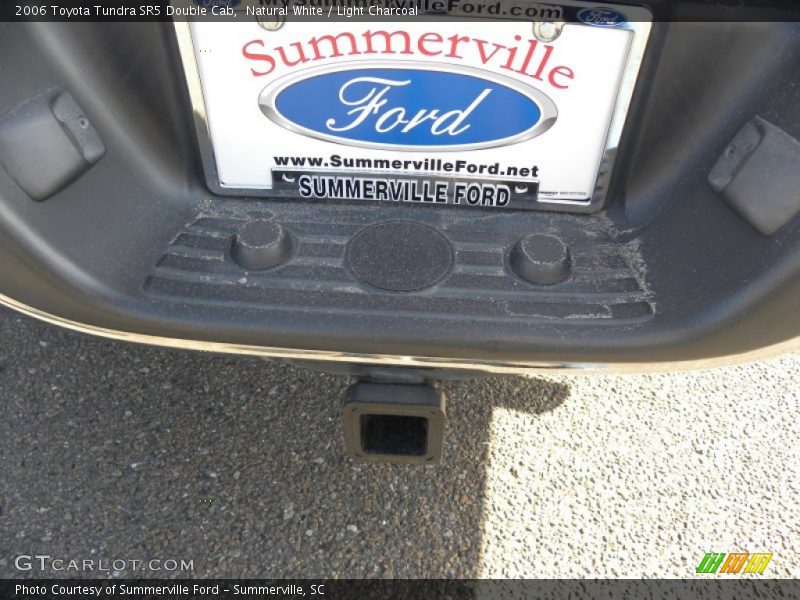 Natural White / Light Charcoal 2006 Toyota Tundra SR5 Double Cab