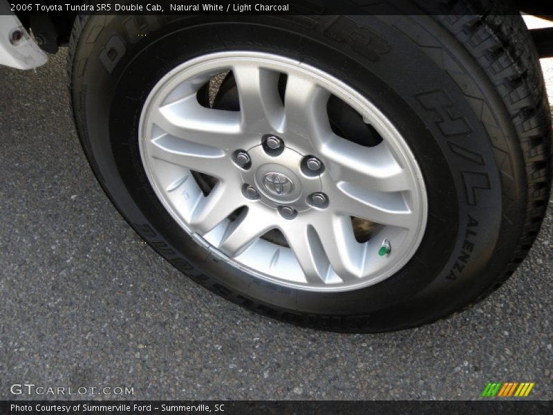 Natural White / Light Charcoal 2006 Toyota Tundra SR5 Double Cab