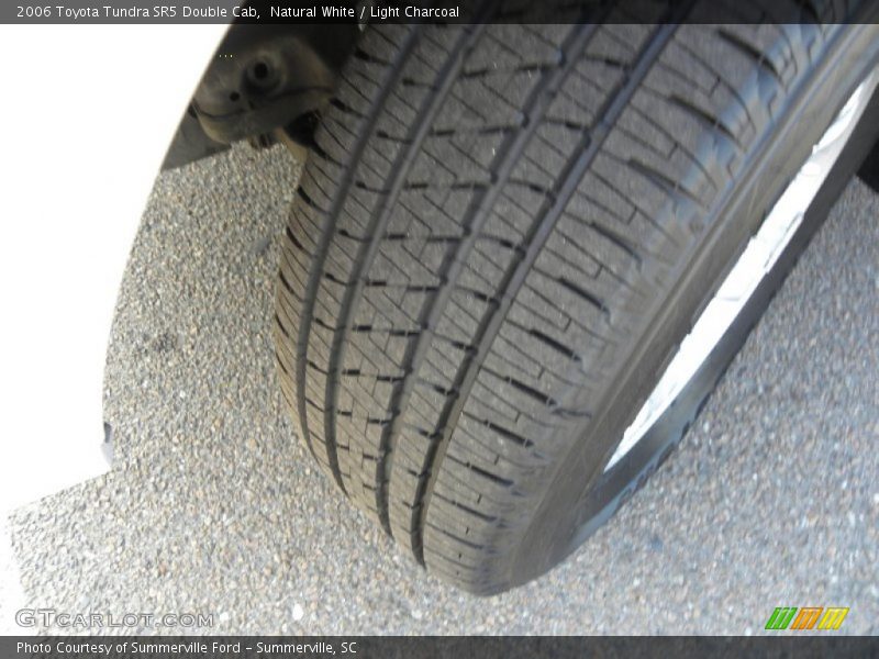 Natural White / Light Charcoal 2006 Toyota Tundra SR5 Double Cab