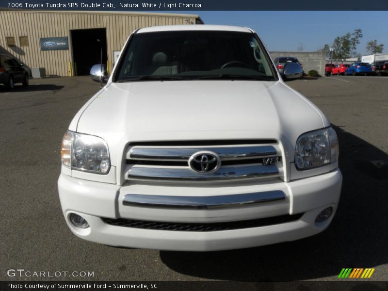 Natural White / Light Charcoal 2006 Toyota Tundra SR5 Double Cab