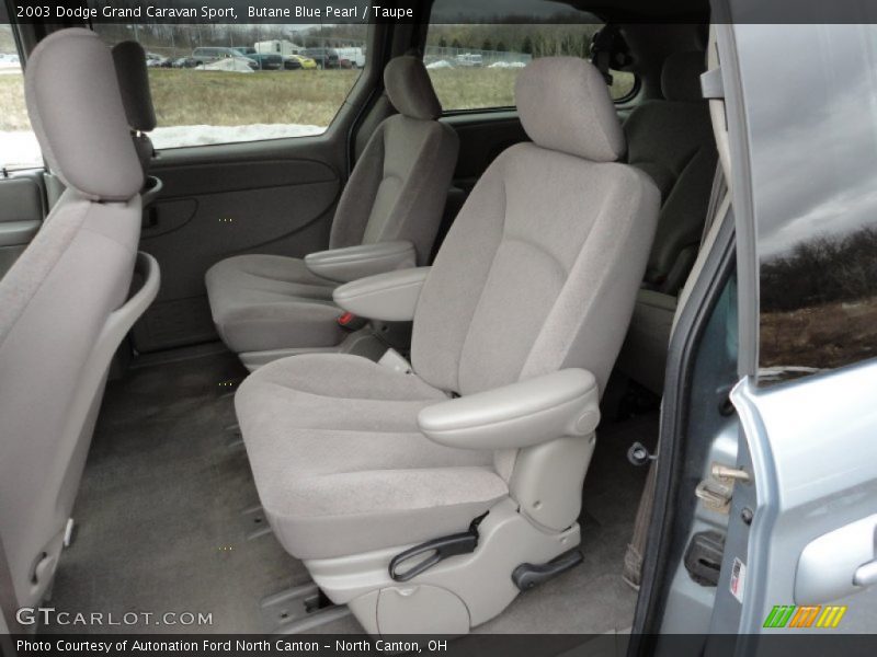 Butane Blue Pearl / Taupe 2003 Dodge Grand Caravan Sport