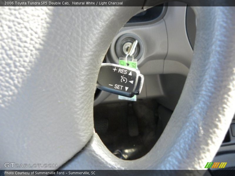 Natural White / Light Charcoal 2006 Toyota Tundra SR5 Double Cab