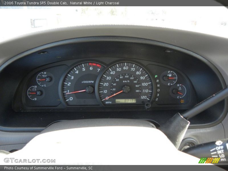 Natural White / Light Charcoal 2006 Toyota Tundra SR5 Double Cab