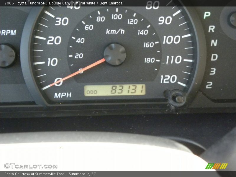 Natural White / Light Charcoal 2006 Toyota Tundra SR5 Double Cab