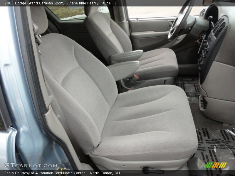 Butane Blue Pearl / Taupe 2003 Dodge Grand Caravan Sport