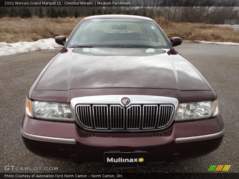 Chestnut Metallic / Medium Parchment 2001 Mercury Grand Marquis LS
