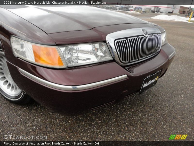 Chestnut Metallic / Medium Parchment 2001 Mercury Grand Marquis LS