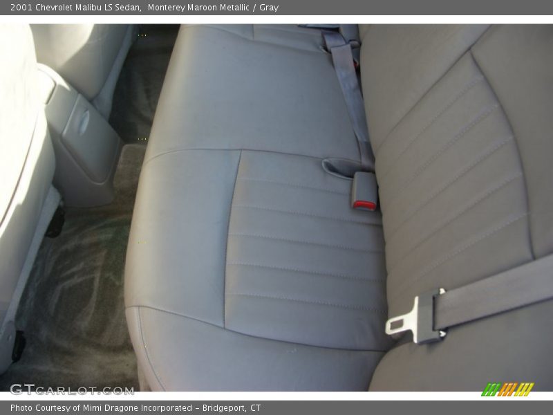 Monterey Maroon Metallic / Gray 2001 Chevrolet Malibu LS Sedan