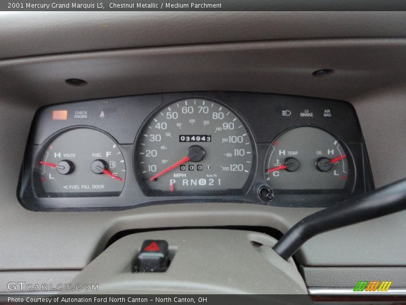  2001 Grand Marquis LS LS Gauges