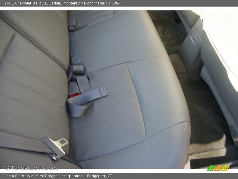 Monterey Maroon Metallic / Gray 2001 Chevrolet Malibu LS Sedan