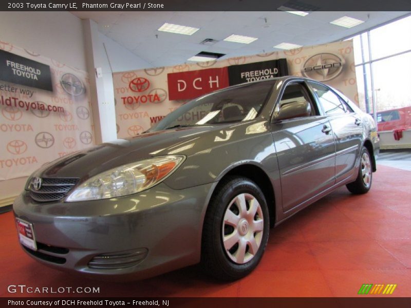 Phantom Gray Pearl / Stone 2003 Toyota Camry LE