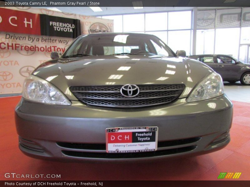 Phantom Gray Pearl / Stone 2003 Toyota Camry LE