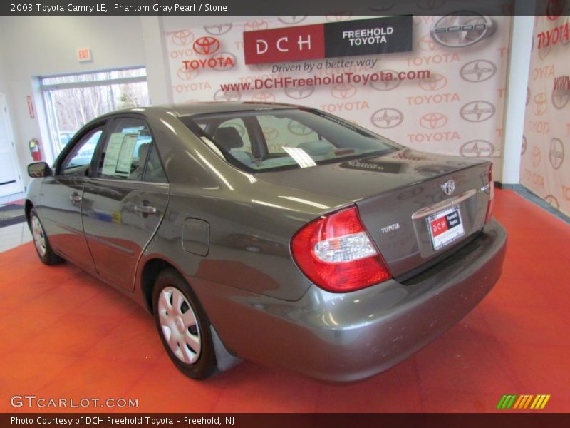 Phantom Gray Pearl / Stone 2003 Toyota Camry LE