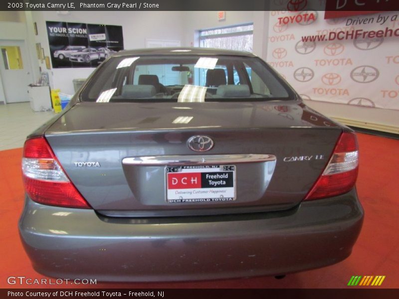 Phantom Gray Pearl / Stone 2003 Toyota Camry LE