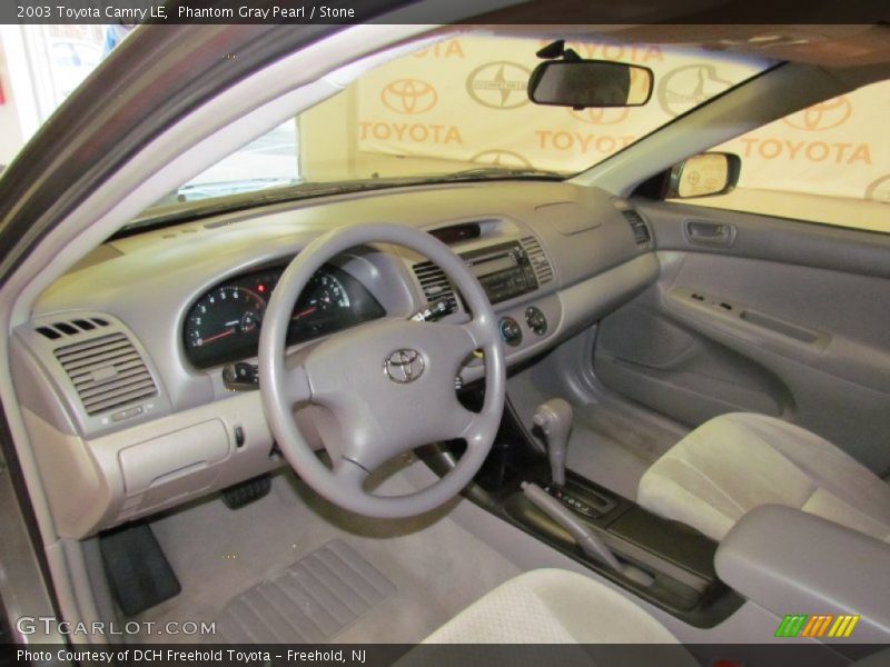 Phantom Gray Pearl / Stone 2003 Toyota Camry LE