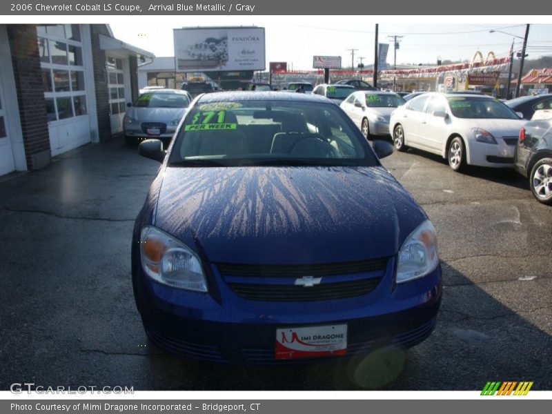 Arrival Blue Metallic / Gray 2006 Chevrolet Cobalt LS Coupe