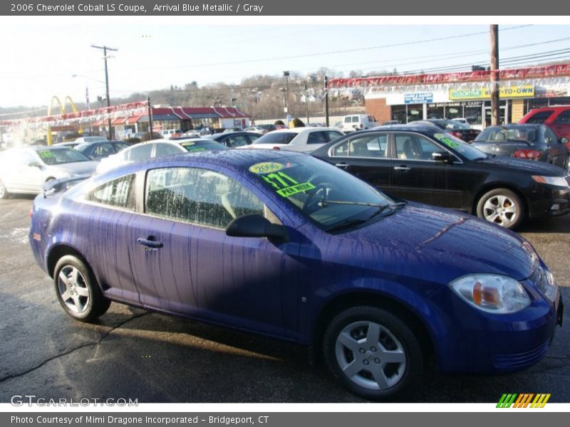 Arrival Blue Metallic / Gray 2006 Chevrolet Cobalt LS Coupe