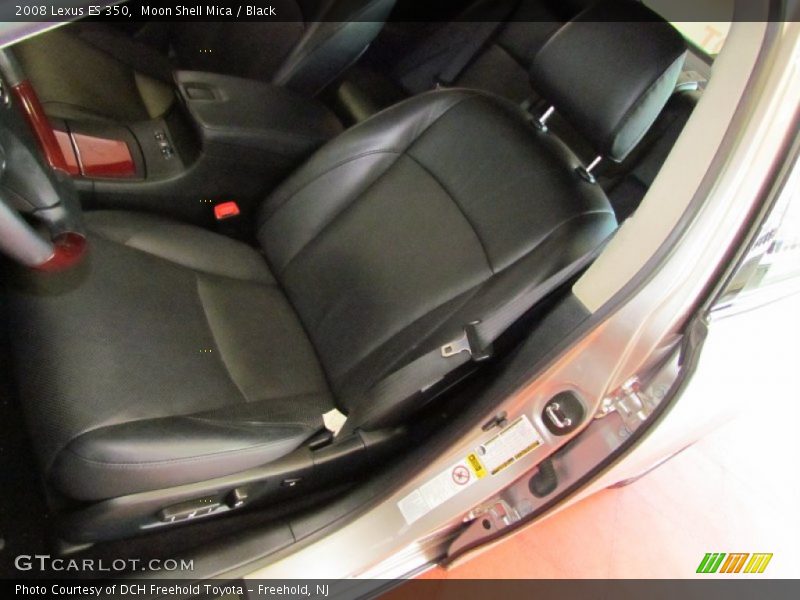 Moon Shell Mica / Black 2008 Lexus ES 350
