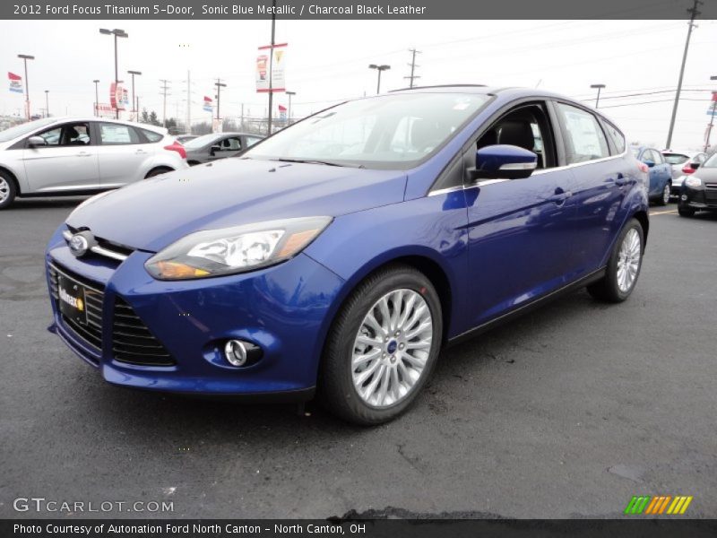 Front 3/4 View of 2012 Focus Titanium 5-Door
