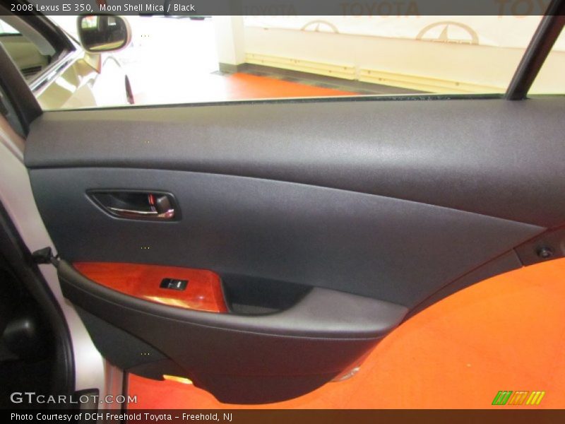 Moon Shell Mica / Black 2008 Lexus ES 350