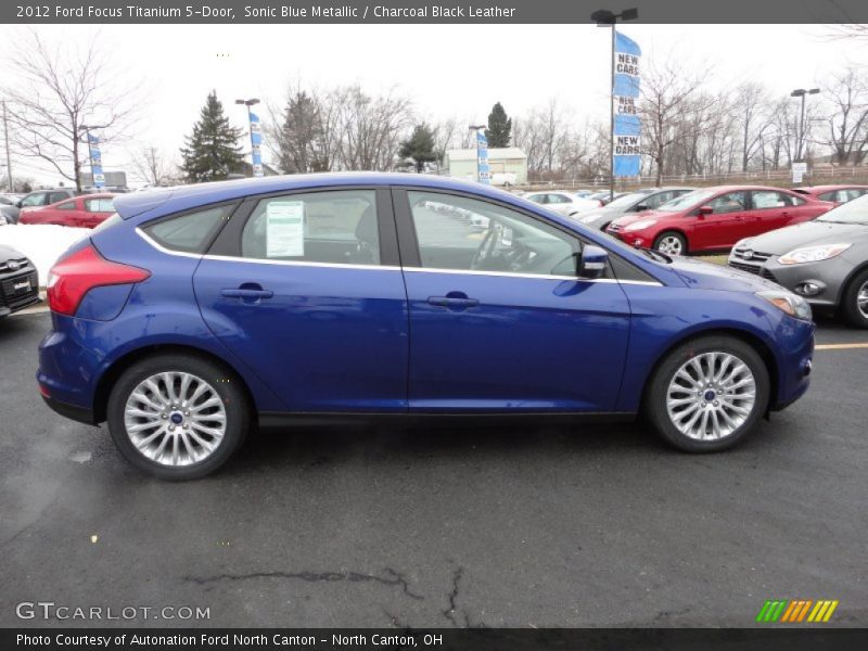  2012 Focus Titanium 5-Door Sonic Blue Metallic