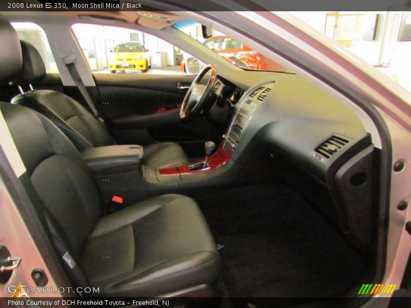 Moon Shell Mica / Black 2008 Lexus ES 350
