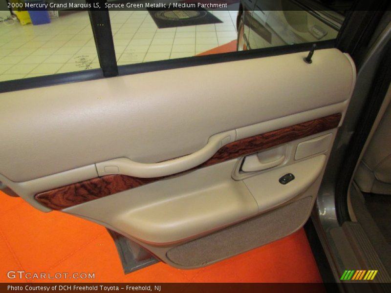 Spruce Green Metallic / Medium Parchment 2000 Mercury Grand Marquis LS