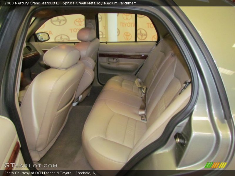 Spruce Green Metallic / Medium Parchment 2000 Mercury Grand Marquis LS