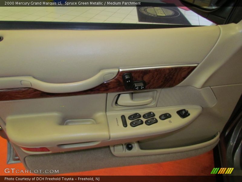Spruce Green Metallic / Medium Parchment 2000 Mercury Grand Marquis LS