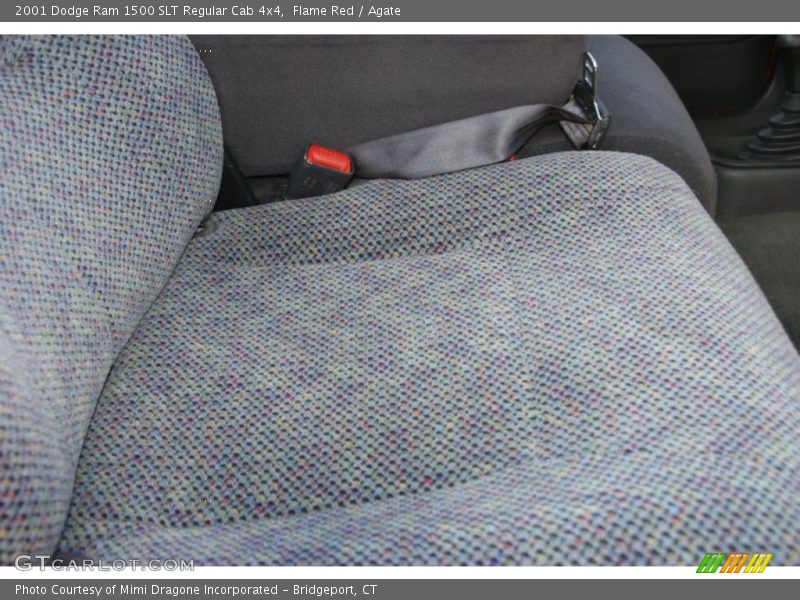 Flame Red / Agate 2001 Dodge Ram 1500 SLT Regular Cab 4x4