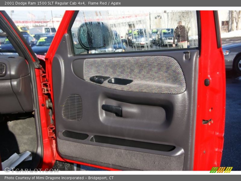 Flame Red / Agate 2001 Dodge Ram 1500 SLT Regular Cab 4x4