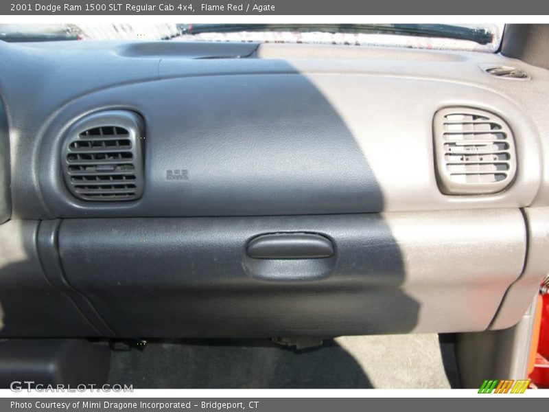 Flame Red / Agate 2001 Dodge Ram 1500 SLT Regular Cab 4x4