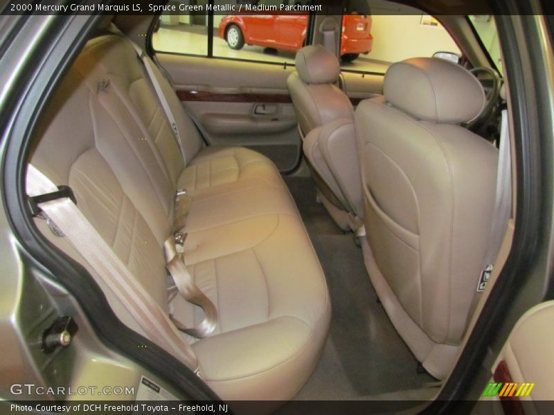 Spruce Green Metallic / Medium Parchment 2000 Mercury Grand Marquis LS