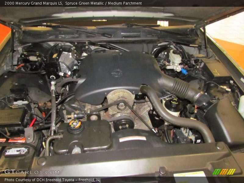 Spruce Green Metallic / Medium Parchment 2000 Mercury Grand Marquis LS